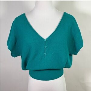 J Crew Featherweight Cashmere V-Neck T-Shirt